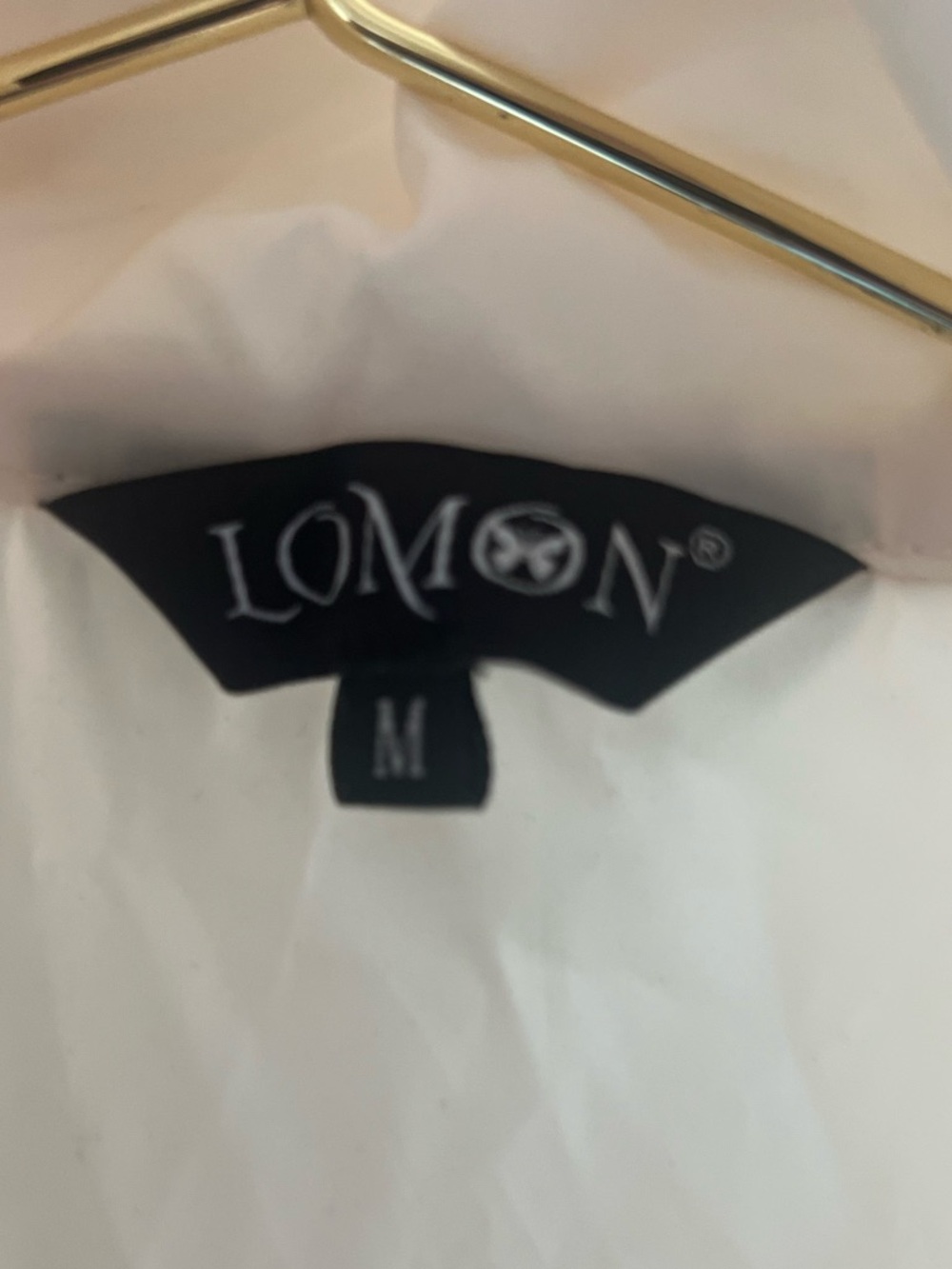 Lemon Lightweight White Hooded Rain Jacket - Picture 6 of 6